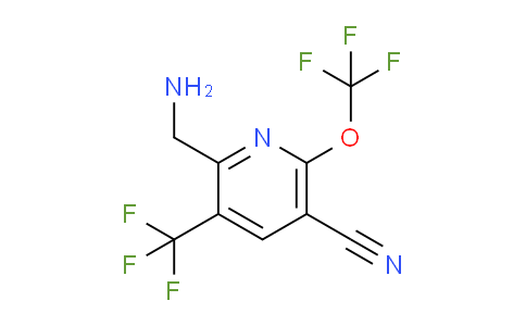 AM34647 | 1806223-28-8 | 2-(Aminomethyl)-5-cyano-6-(trifluoromethoxy)-3-(trifluoromethyl)pyridine