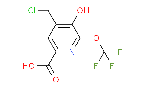 AM34648 | 1804834-35-2 | 4-(Chloromethyl)-3-hydroxy-2-(trifluoromethoxy)pyridine-6-carboxylic acid