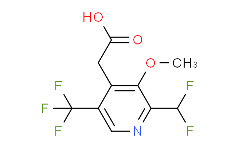 AM34649 | 1807107-88-5 | 2-(Difluoromethyl)-3-methoxy-5-(trifluoromethyl)pyridine-4-acetic acid