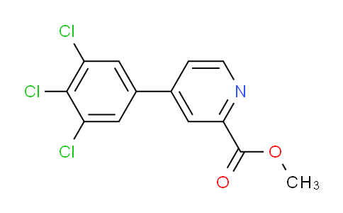 AM34655 | 1361584-43-1 | Methyl 4-(3,4,5-trichlorophenyl)picolinate