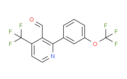 AM34656 | 1261664-11-2 | 2-(3-(Trifluoromethoxy)phenyl)-4-(trifluoromethyl)nicotinaldehyde