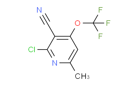 2-Chloro-3-cyano-6-methyl-4-(trifluoromethoxy)pyridine