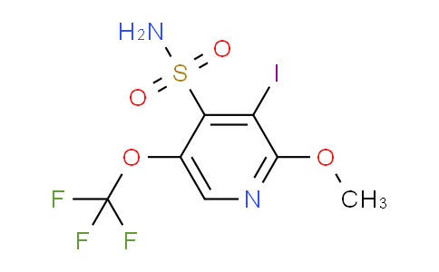 3-Iodo-2-methoxy-5-(trifluoromethoxy)pyridine-4-sulfonamide