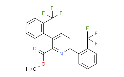 AM34669 | 1261476-20-3 | Methyl 3,6-bis(2-(trifluoromethyl)phenyl)picolinate