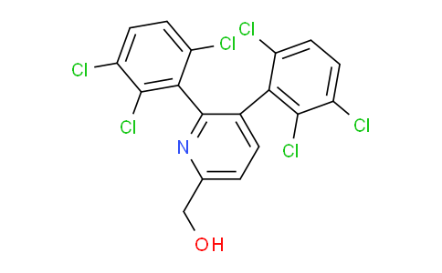 2,3-Bis(2,3,6-trichlorophenyl)pyridine-6-methanol