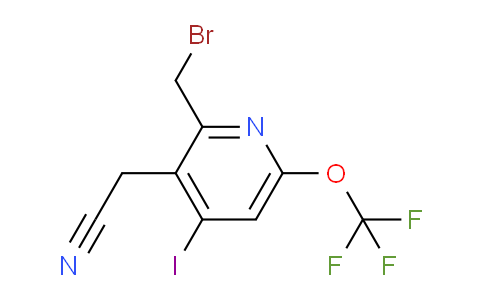 AM34673 | 1804793-25-6 | 2-(Bromomethyl)-4-iodo-6-(trifluoromethoxy)pyridine-3-acetonitrile