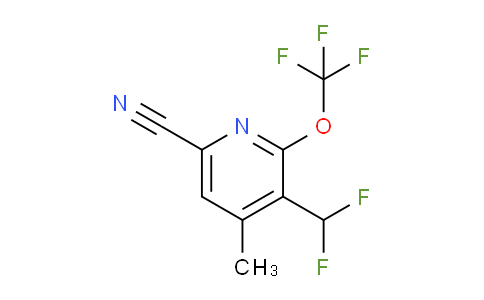 AM34678 | 1806121-41-4 | 6-Cyano-3-(difluoromethyl)-4-methyl-2-(trifluoromethoxy)pyridine
