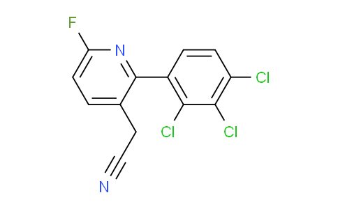 AM34679 | 1361583-82-5 | 6-Fluoro-2-(2,3,4-trichlorophenyl)pyridine-3-acetonitrile