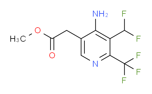 AM34683 | 1806033-52-2 | Methyl 4-amino-3-(difluoromethyl)-2-(trifluoromethyl)pyridine-5-acetate