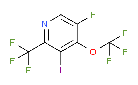 AM34684 | 1804323-34-9 | 5-Fluoro-3-iodo-4-(trifluoromethoxy)-2-(trifluoromethyl)pyridine