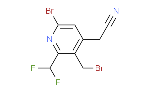 AM34694 | 1806917-92-9 | 6-Bromo-3-(bromomethyl)-2-(difluoromethyl)pyridine-4-acetonitrile