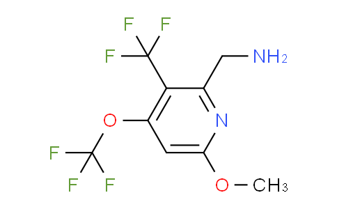 AM34700 | 1806754-07-3 | 2-(Aminomethyl)-6-methoxy-4-(trifluoromethoxy)-3-(trifluoromethyl)pyridine