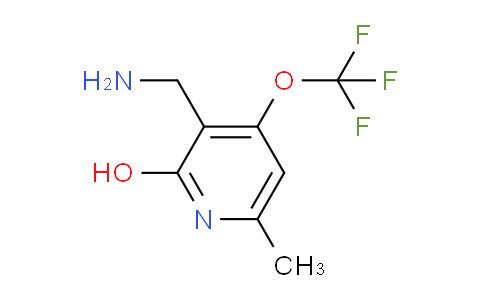 3-(Aminomethyl)-2-hydroxy-6-methyl-4-(trifluoromethoxy)pyridine