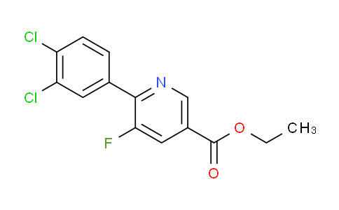 Ethyl 6-(3,4-dichlorophenyl)-5-fluoronicotinate