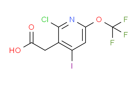 2-Chloro-4-iodo-6-(trifluoromethoxy)pyridine-3-acetic acid