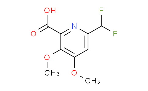 6-(Difluoromethyl)-3,4-dimethoxypyridine-2-carboxylic acid