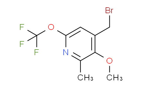 AM34714 | 1805085-43-1 | 4-(Bromomethyl)-3-methoxy-2-methyl-6-(trifluoromethoxy)pyridine