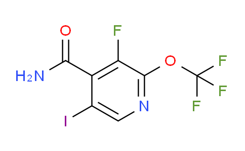 3-Fluoro-5-iodo-2-(trifluoromethoxy)pyridine-4-carboxamide