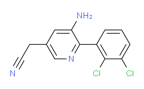 AM34717 | 1361727-23-2 | 3-Amino-2-(2,3-dichlorophenyl)pyridine-5-acetonitrile