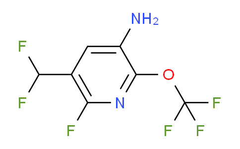 AM34723 | 1804568-55-5 | 3-Amino-5-(difluoromethyl)-6-fluoro-2-(trifluoromethoxy)pyridine