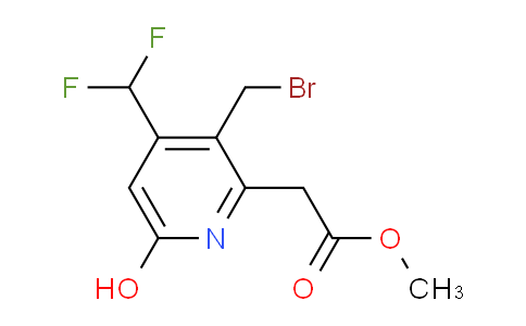AM34724 | 1805539-68-7 | Methyl 3-(bromomethyl)-4-(difluoromethyl)-6-hydroxypyridine-2-acetate