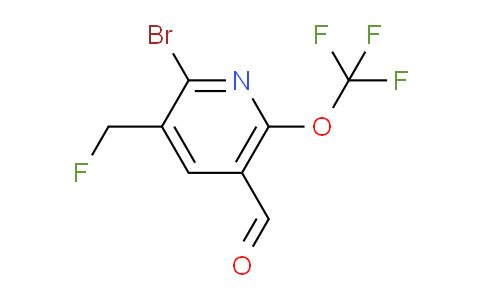 AM34732 | 1804546-07-3 | 2-Bromo-3-(fluoromethyl)-6-(trifluoromethoxy)pyridine-5-carboxaldehyde