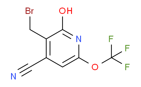 AM34734 | 1804713-93-6 | 3-(Bromomethyl)-4-cyano-2-hydroxy-6-(trifluoromethoxy)pyridine