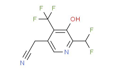 AM34745 | 1805412-11-6 | 2-(Difluoromethyl)-3-hydroxy-4-(trifluoromethyl)pyridine-5-acetonitrile