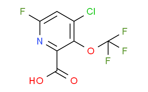 AM34746 | 1804639-35-7 | 4-Chloro-6-fluoro-3-(trifluoromethoxy)pyridine-2-carboxylic acid