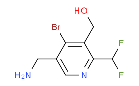 5-(Aminomethyl)-4-bromo-2-(difluoromethyl)pyridine-3-methanol