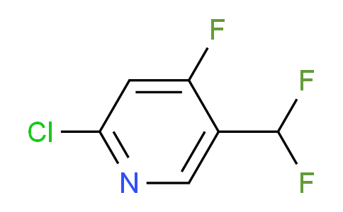 2-Chloro-5-(difluoromethyl)-4-fluoropyridine