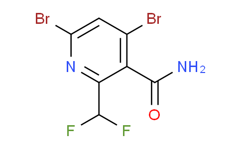 AM34764 | 1805050-10-5 | 4,6-Dibromo-2-(difluoromethyl)pyridine-3-carboxamide