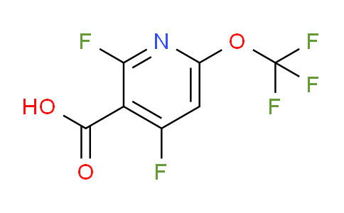 AM34765 | 1804554-58-2 | 2,4-Difluoro-6-(trifluoromethoxy)pyridine-3-carboxylic acid