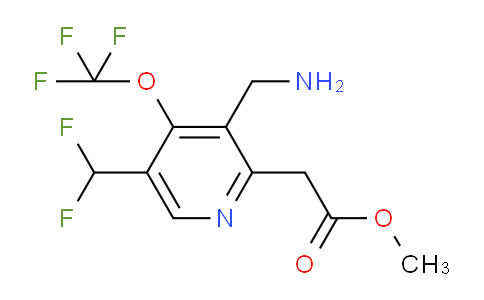 AM34766 | 1806167-81-6 | Methyl 3-(aminomethyl)-5-(difluoromethyl)-4-(trifluoromethoxy)pyridine-2-acetate