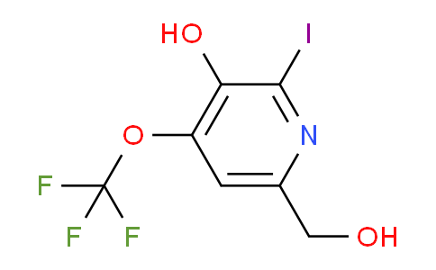 AM34768 | 1804312-36-4 | 3-Hydroxy-2-iodo-4-(trifluoromethoxy)pyridine-6-methanol