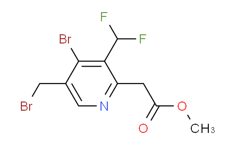 AM34778 | 1805387-07-8 | Methyl 4-bromo-5-(bromomethyl)-3-(difluoromethyl)pyridine-2-acetate