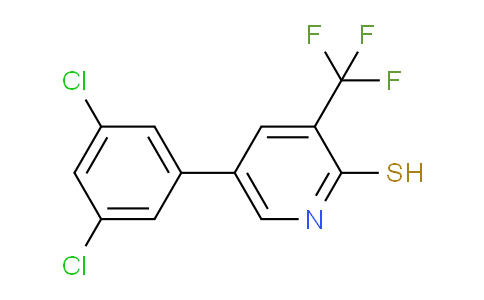 AM34780 | 1361504-22-4 | 5-(3,5-Dichlorophenyl)-2-mercapto-3-(trifluoromethyl)pyridine