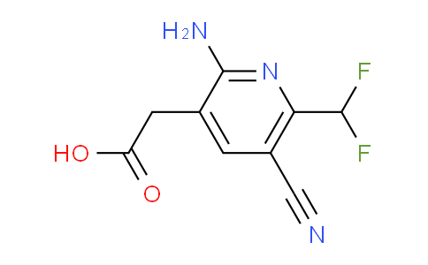 AM34805 | 1806789-60-5 | 2-Amino-5-cyano-6-(difluoromethyl)pyridine-3-acetic acid