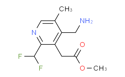 AM34827 | 1361696-82-3 | Methyl 4-(aminomethyl)-2-(difluoromethyl)-5-methylpyridine-3-acetate