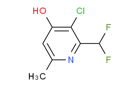 AM34828 | 1805054-96-9 | 3-Chloro-2-(difluoromethyl)-4-hydroxy-6-methylpyridine