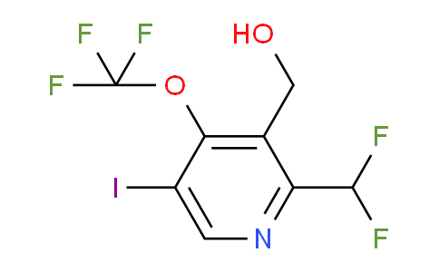 AM34832 | 1804859-36-6 | 2-(Difluoromethyl)-5-iodo-4-(trifluoromethoxy)pyridine-3-methanol