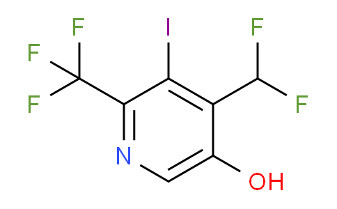 AM34835 | 1806936-46-8 | 4-(Difluoromethyl)-5-hydroxy-3-iodo-2-(trifluoromethyl)pyridine