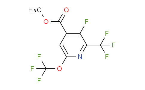 AM34837 | 1804339-51-2 | Methyl 3-fluoro-6-(trifluoromethoxy)-2-(trifluoromethyl)pyridine-4-carboxylate