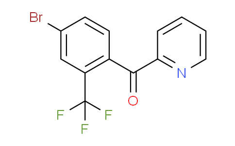 AM34851 | 1261451-41-5 | 2-(4-Bromo-2-(trifluoromethyl)benzoyl)pyridine