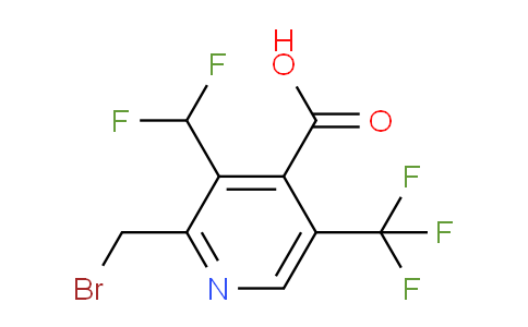 AM34852 | 1361907-55-2 | 2-(Bromomethyl)-3-(difluoromethyl)-5-(trifluoromethyl)pyridine-4-carboxylic acid