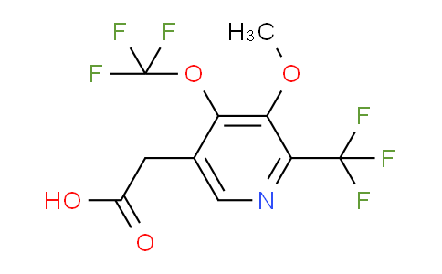 AM34857 | 1804484-02-3 | 3-Methoxy-4-(trifluoromethoxy)-2-(trifluoromethyl)pyridine-5-acetic acid