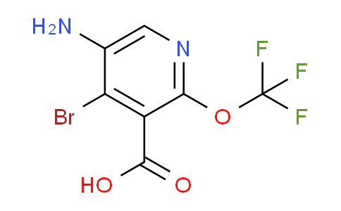 AM34862 | 1804525-39-0 | 5-Amino-4-bromo-2-(trifluoromethoxy)pyridine-3-carboxylic acid