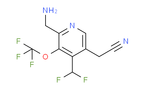 AM34891 | 1805227-39-7 | 2-(Aminomethyl)-4-(difluoromethyl)-3-(trifluoromethoxy)pyridine-5-acetonitrile