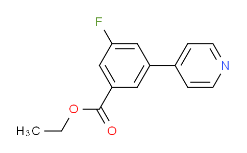 AM34894 | 1214390-57-4 | Ethyl 3-fluoro-5-(pyridin-4-yl)benzoate