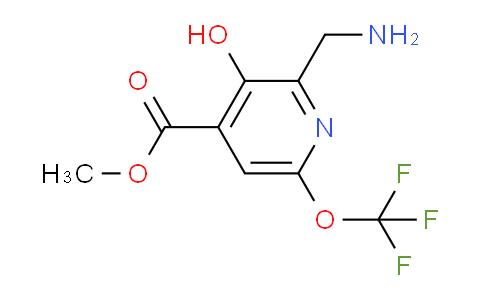 AM34896 | 1804833-80-4 | Methyl 2-(aminomethyl)-3-hydroxy-6-(trifluoromethoxy)pyridine-4-carboxylate